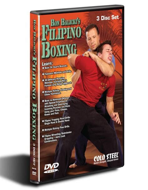 Ron Balicki's Filipino Boxing DVD COLD